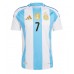 Camisa de time de futebol Argentina Rodrigo De Paul #7 Replicas 1º Equipamento Copa America 2024 Manga Curta